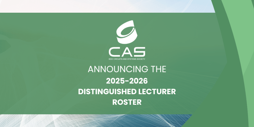 Announcing the 2025 - 2026 Distinguished Lecturer Roster