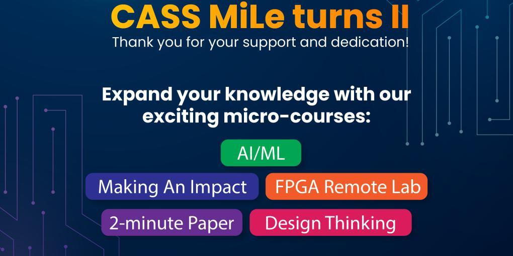CASS MiLe Two-Year Anniversary