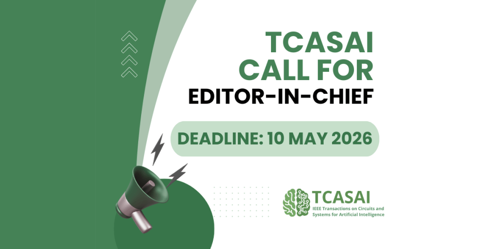 TCASAI Call for Editor-in-Chief Nominations 2027-2028