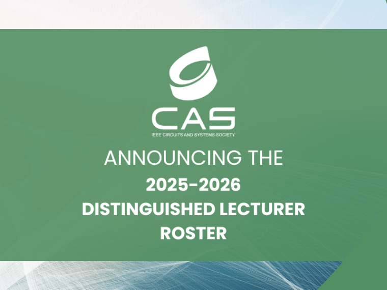 Announcing the 2025 - 2026 Distinguished Lecturer Roster