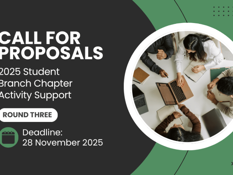 2025 Student Branch Chapter Activity Support Round Three