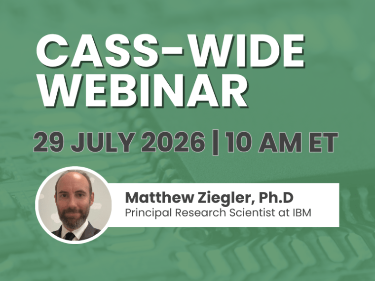 July CASS-Wide Webinar