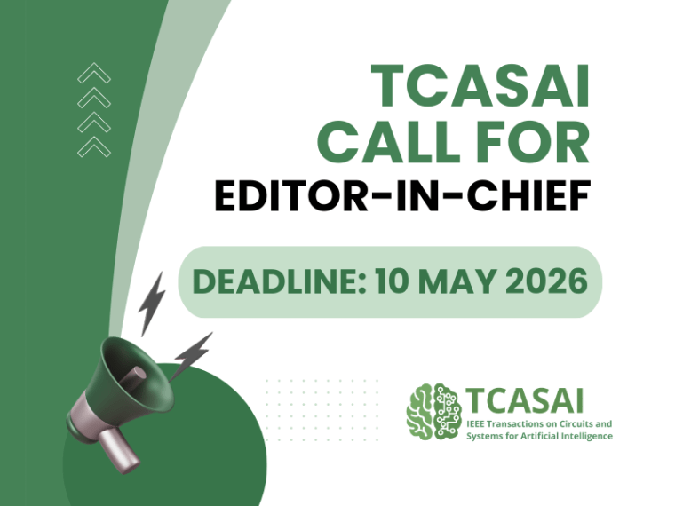 TCASAI Call for Editor-in-Chief Nominations 2027-2028